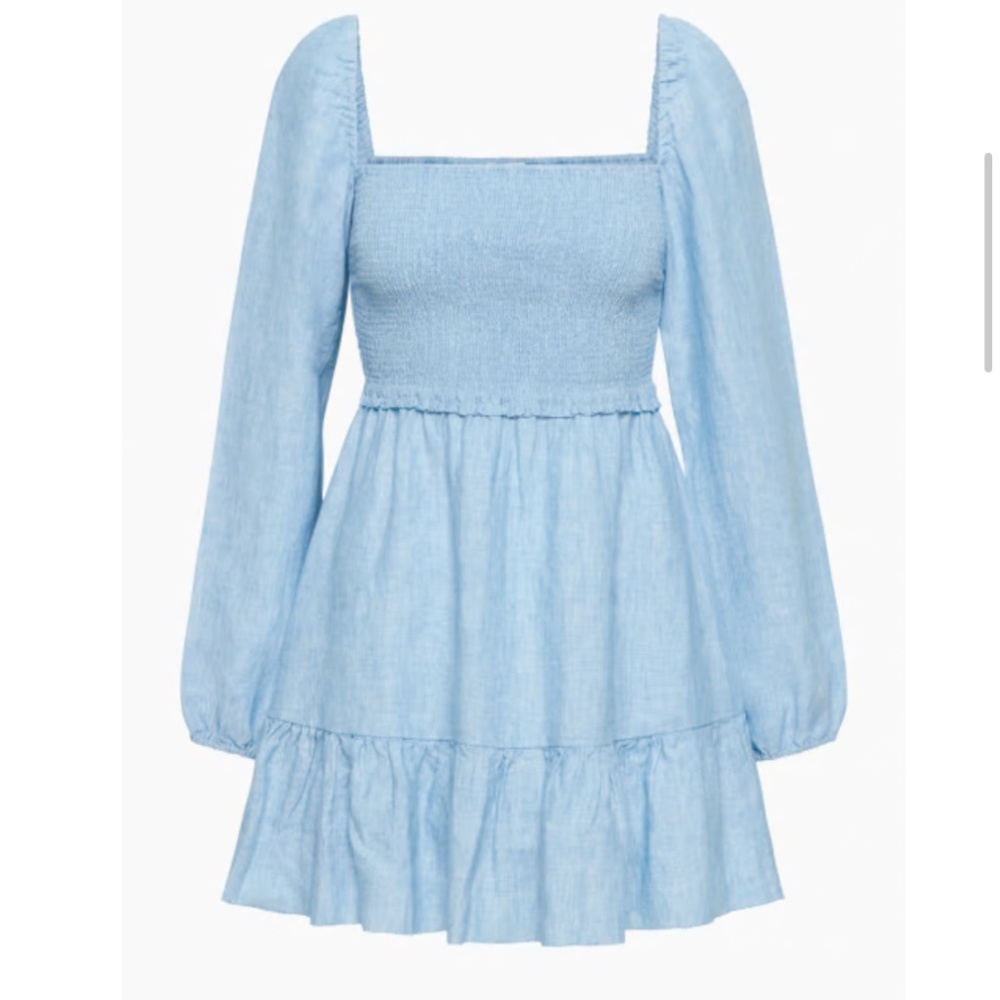 NWT Wilfred Tempest Linen Mini Dress